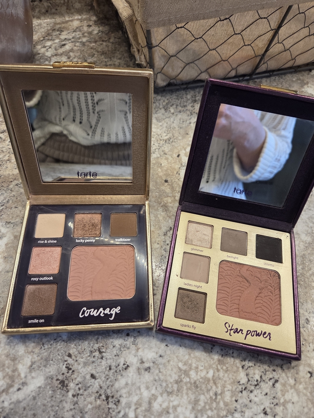 tarte Double Duty Beauty- Courage & Star Power Palette Duo (Day And Night)
